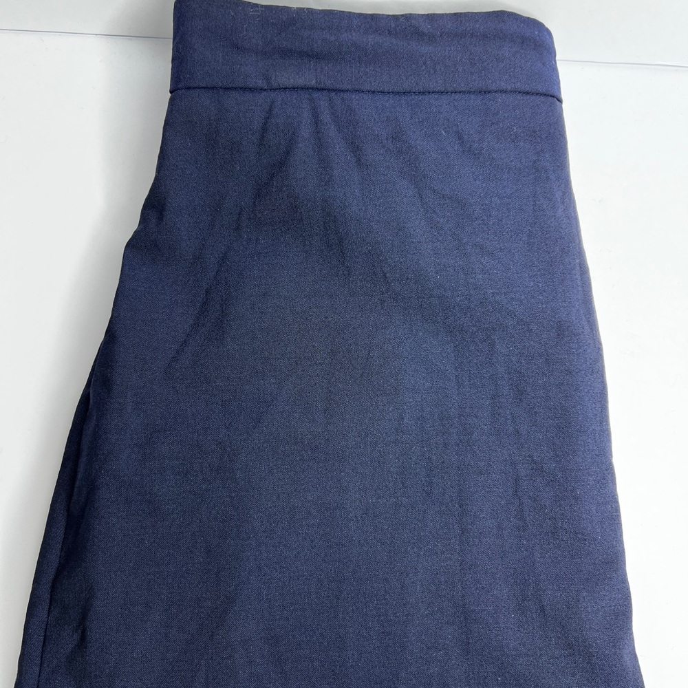 Banana Republic Women’s Pencil Skirt Size 6 Navy Blue Lined Wool Spandex